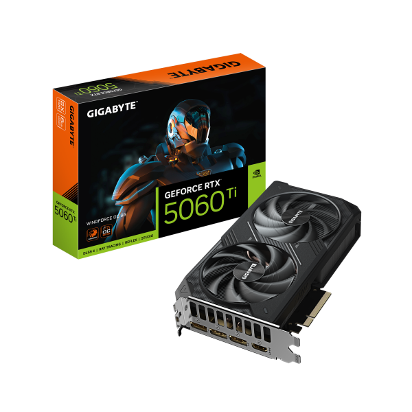 GIGABYTE GeForce RTX™ 5060 Ti WINDFORCE OC 8G